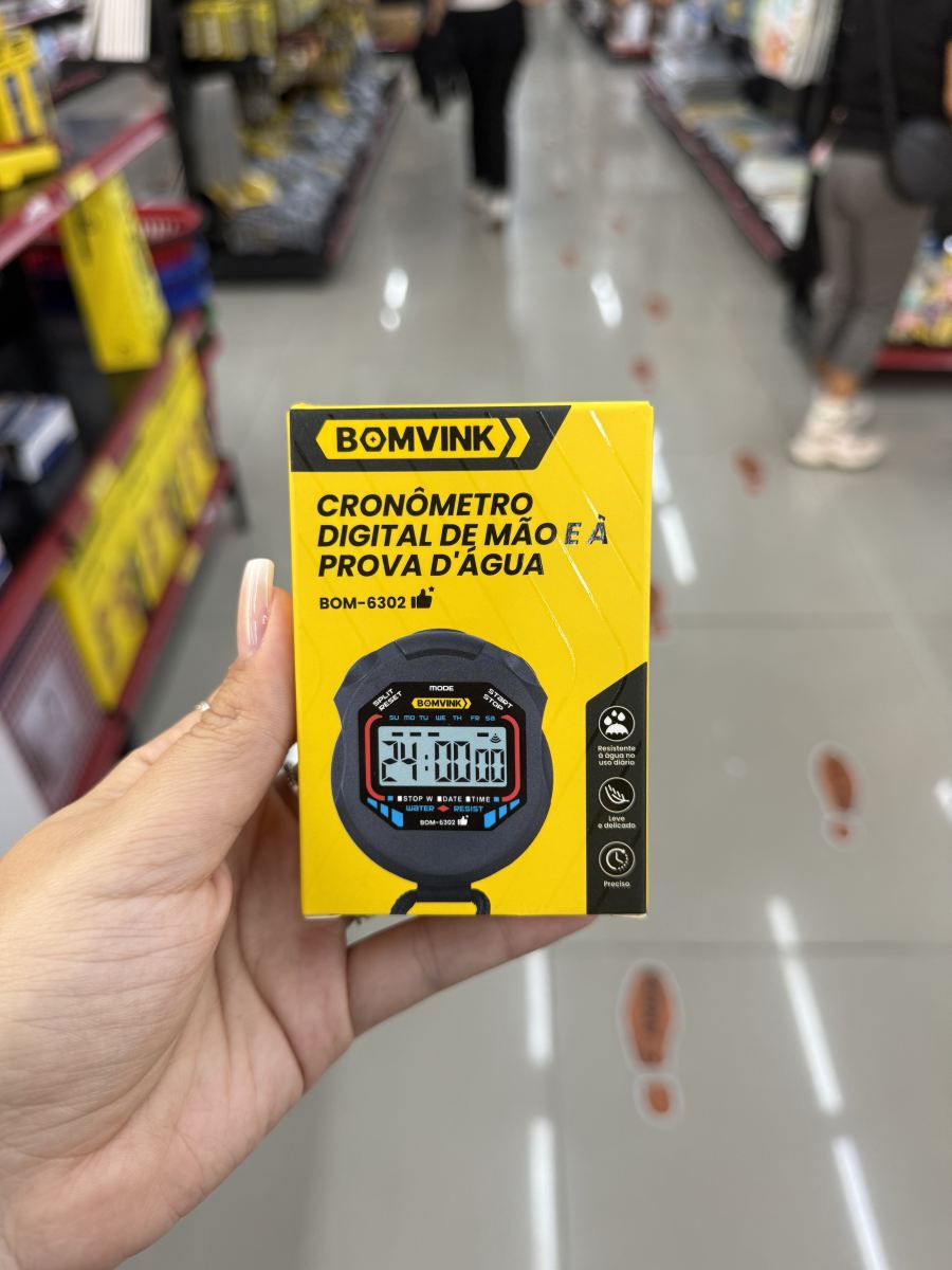 BOMVINK防水数字计时器，手持式，型号BOM-6302