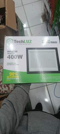 TechLuz 400W LED投光灯，超亮，节能90%，适用于室内外照明