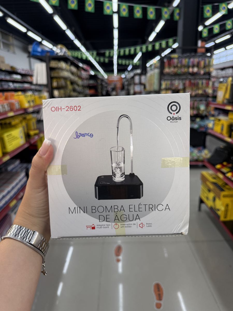Oásis迷你电动水泵 OIH-2602，黑色，适用于各种饮水容器