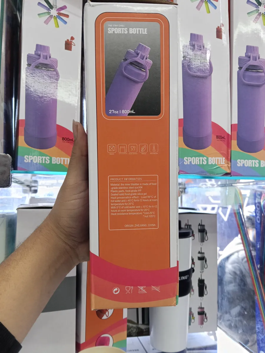 运动水瓶 800ml 多色可选