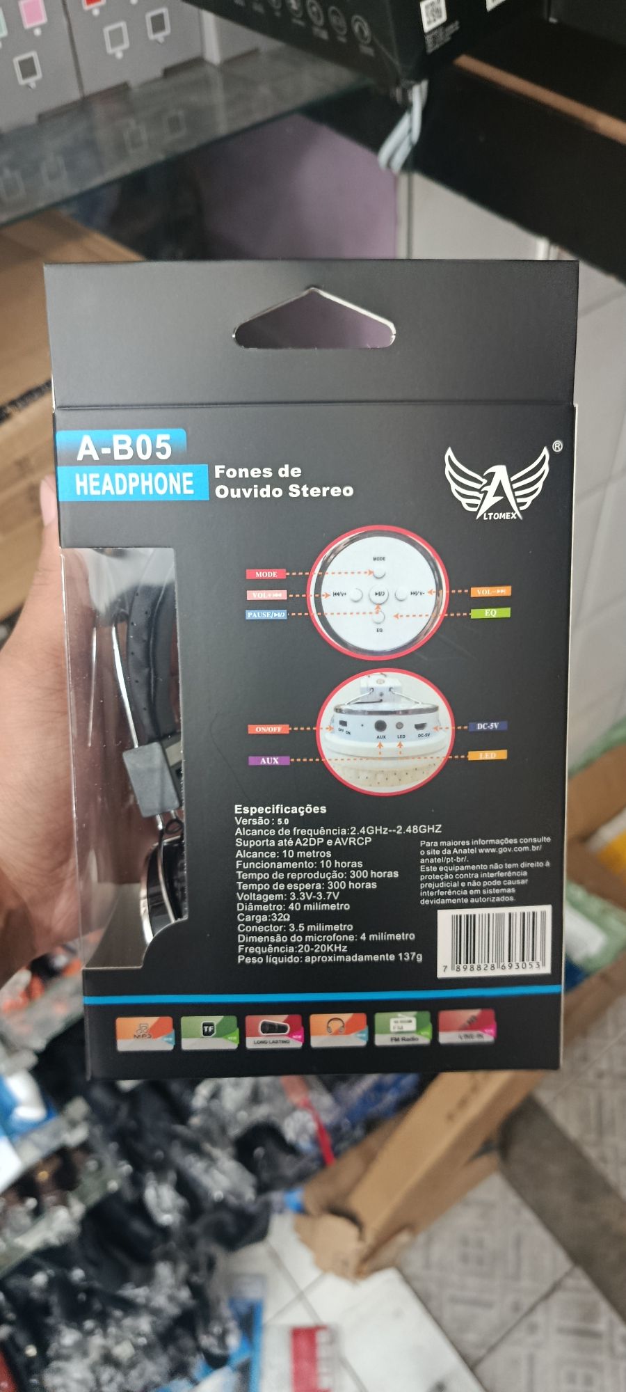 A-B05立体声耳机，红色/蓝色/黑色/白色可选，适用于音乐和通话