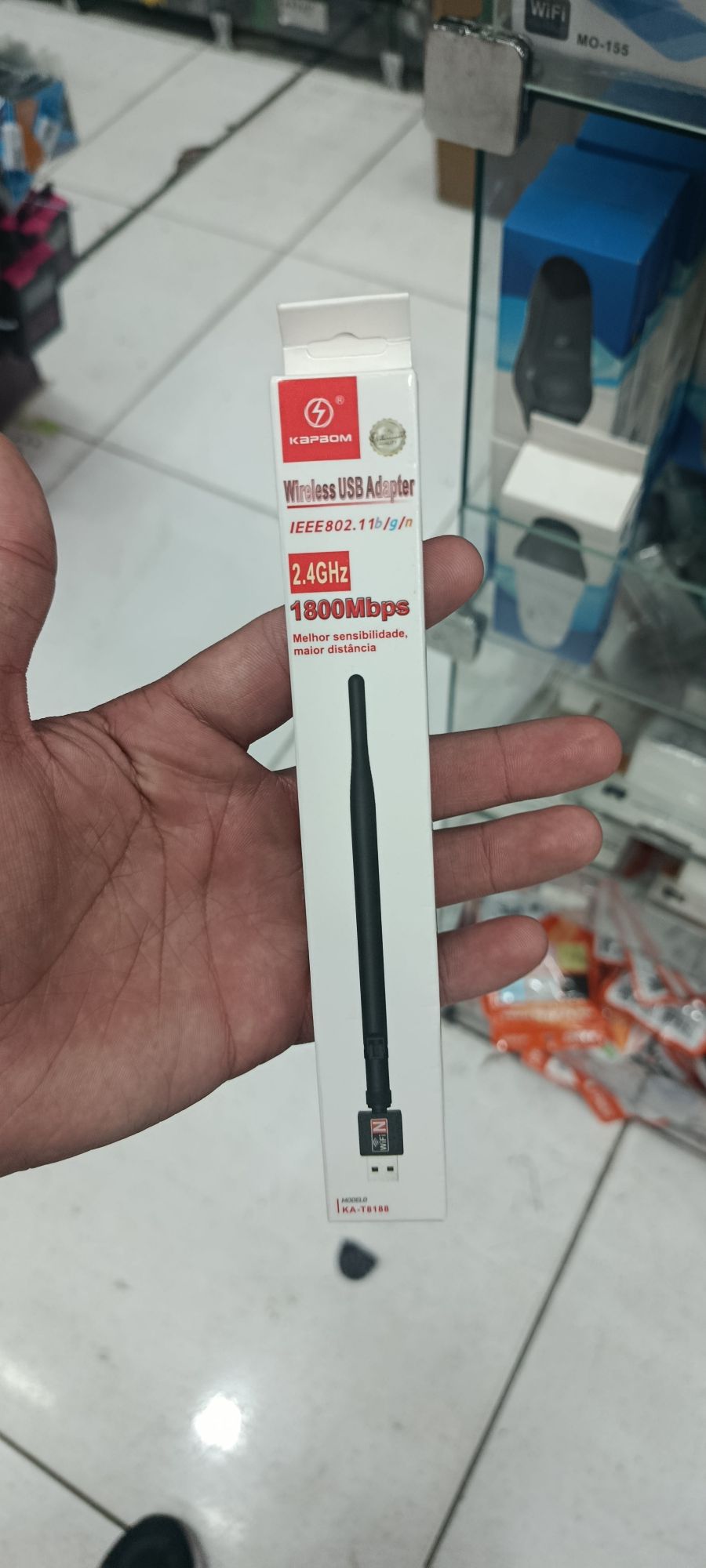 无线USB适配器，品牌：TP-Link，2.4GHz，1800Mbps，适用于电脑