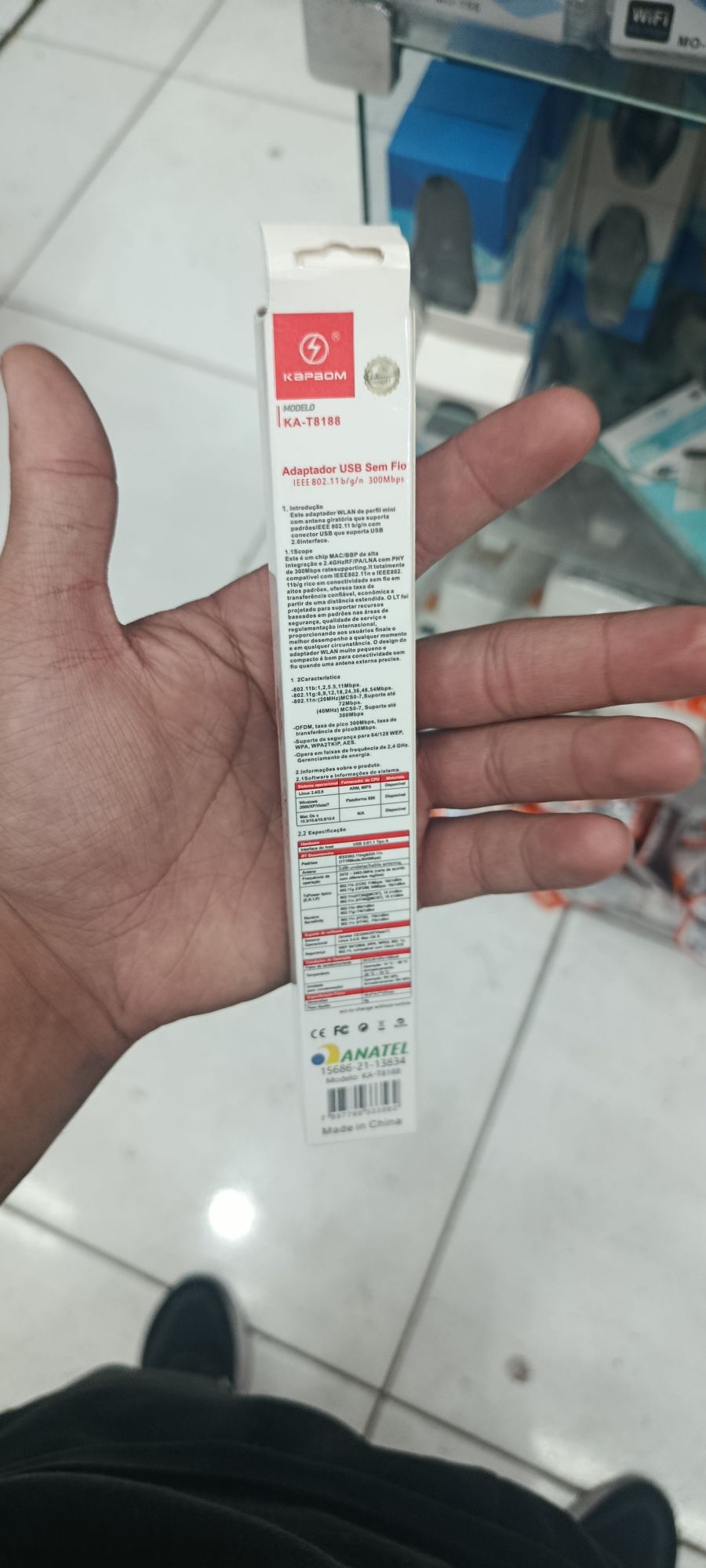 无线USB适配器，品牌：TP-Link，2.4GHz，1800Mbps，适用于电脑