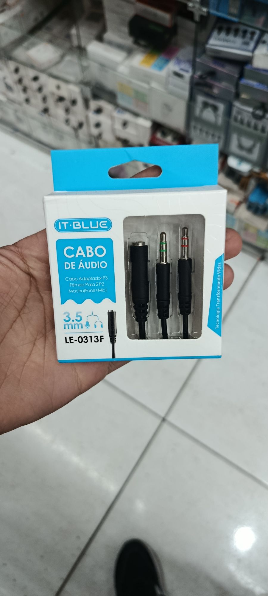 IT-BLUE音频线缆 3.5mm适配器 LE-0313F