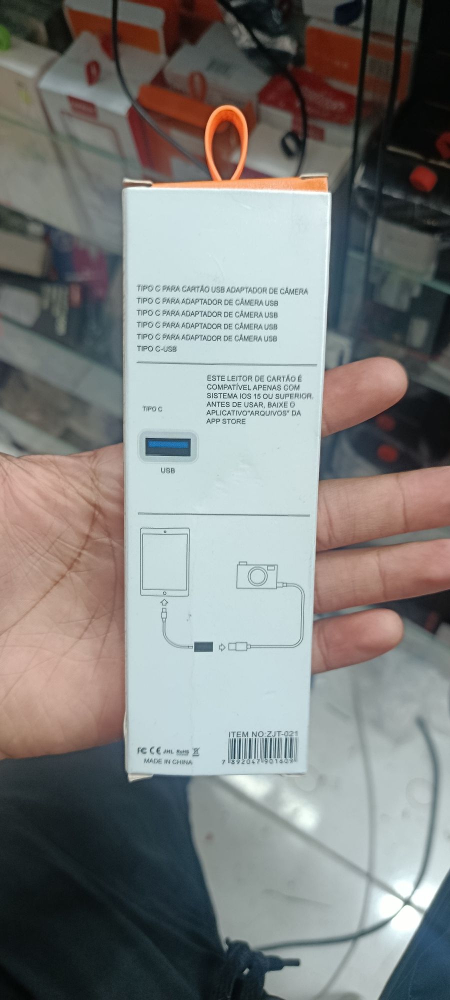 LUKTON OTG转换器，Type-C接口，型号ZJT-021，适用于手机和平板