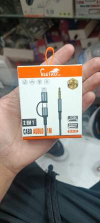 ELETRO 2合1音频线 1米 USB转3.5mm耳机线