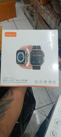αGOLD RL17 智能手表，超AMOLED屏幕，粉色与黑色可选，运动健康监测