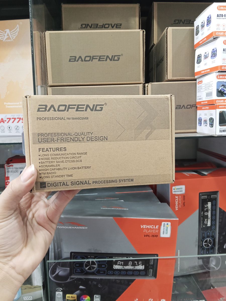 BAOFENG专业级数字信号发射器，用户友好设计，长待机，适用于多种场合