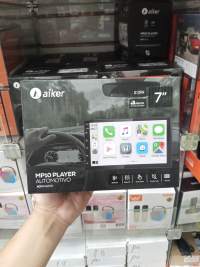 Aiker 7寸汽车MP10播放器，2 DIN，蓝牙音箱，支持导航与多媒体播放