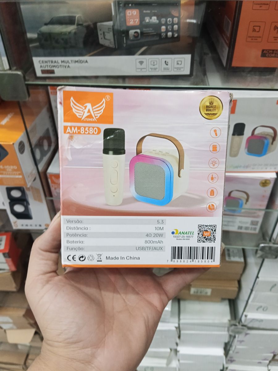 蓝牙音箱 AM-8580 20W 带麦克风 便携式音响