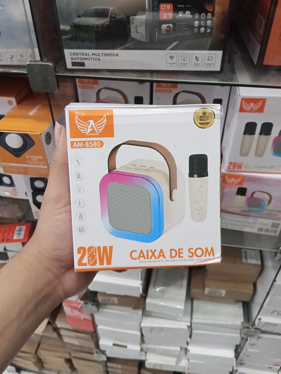 蓝牙音箱 AM-8580 20W 带麦克风 便携式音响