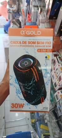 αGOLD 30W 蓝牙音箱 SM-07 防水便携式音响