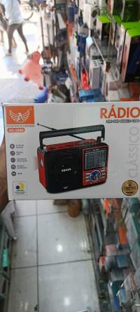 收音机 AD-1088，品牌：SABAS，FM/AM，红色，便携式，USB接口