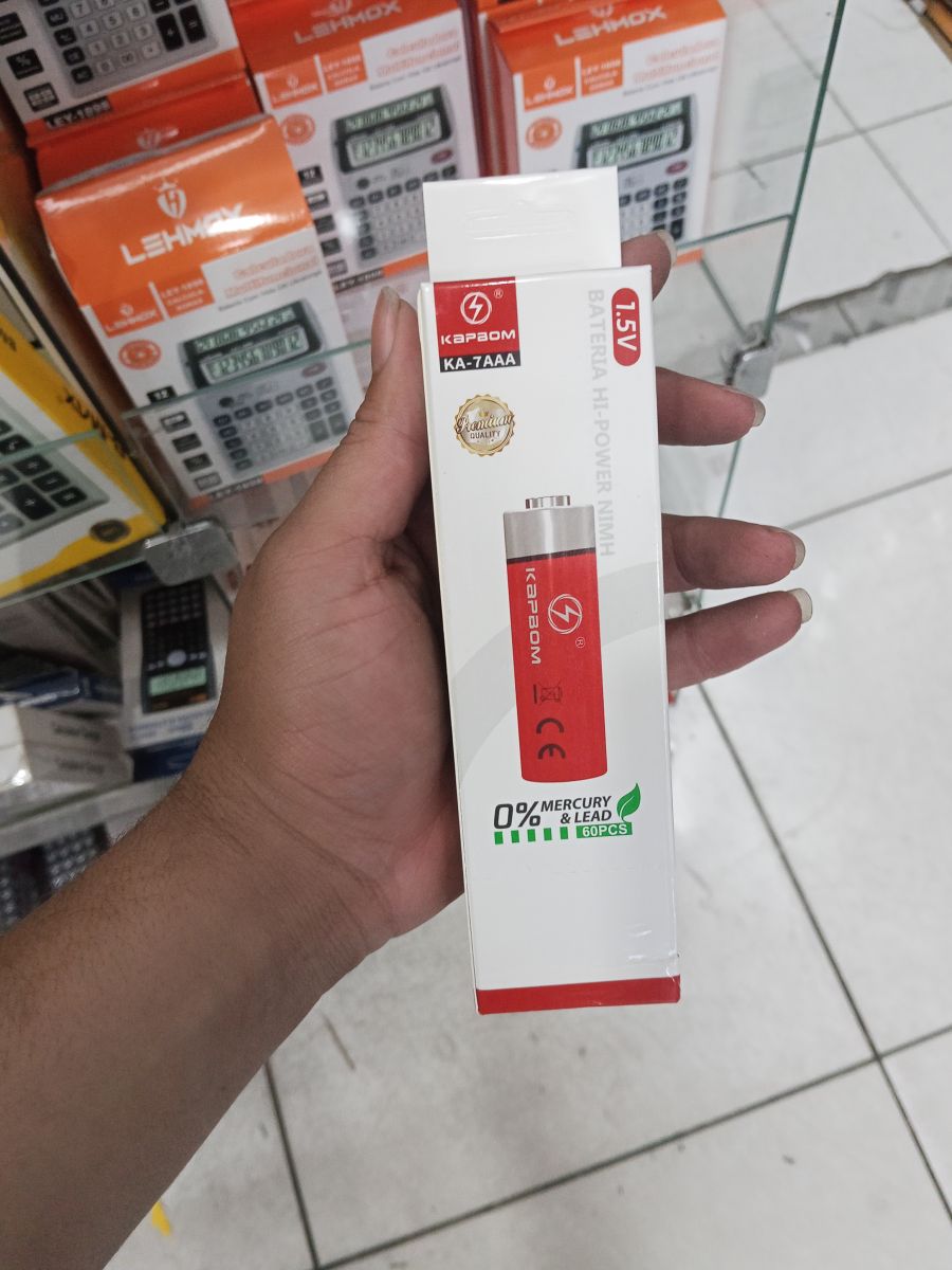 凯普森 KA-7AA 1.5V 镍氢充电电池 红色 适用于多种设备