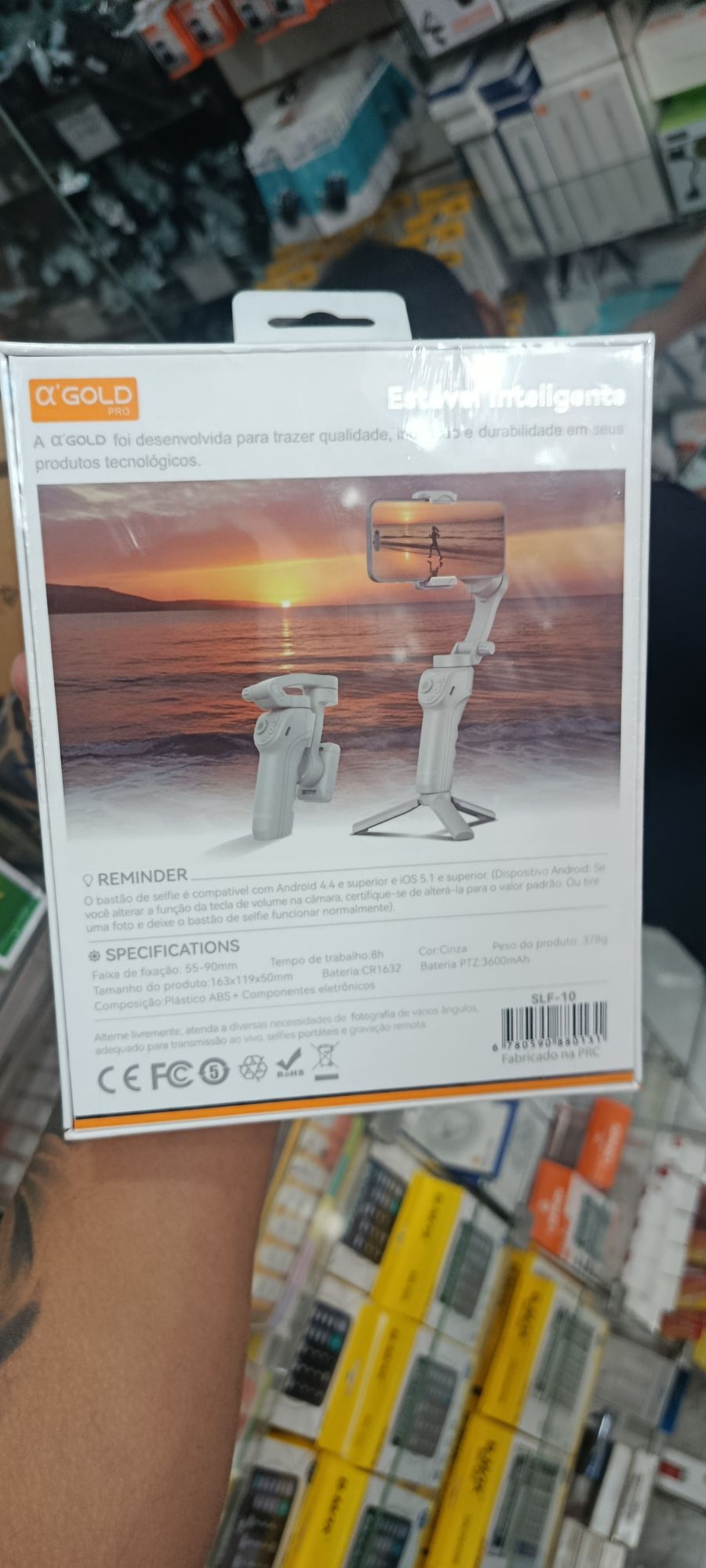 α'GOLD PRO 面部追踪稳定器，手机支架，适用于视频拍摄