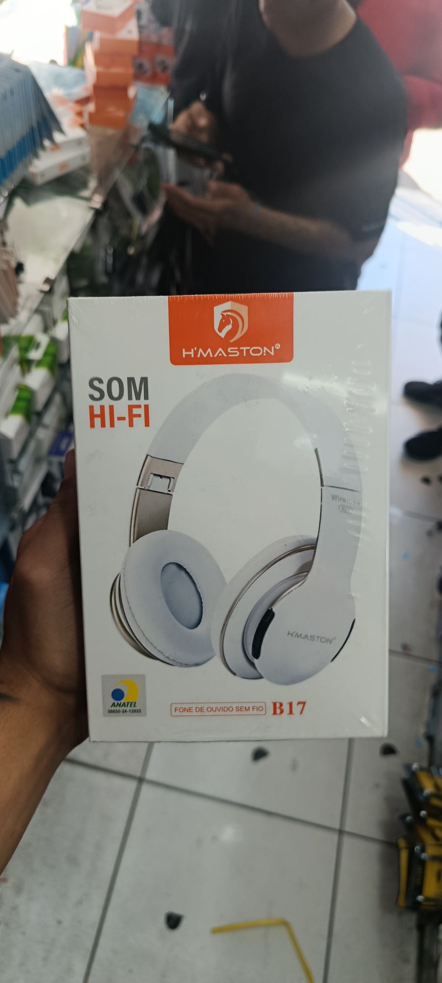 H'MASTON B17 蓝牙耳机 无线 Hi-Fi 音质 白色