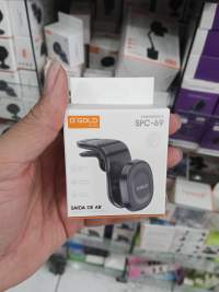 α'GOLD PLUS SPC-69 空调出风口手机支架，黑色，便携式设计