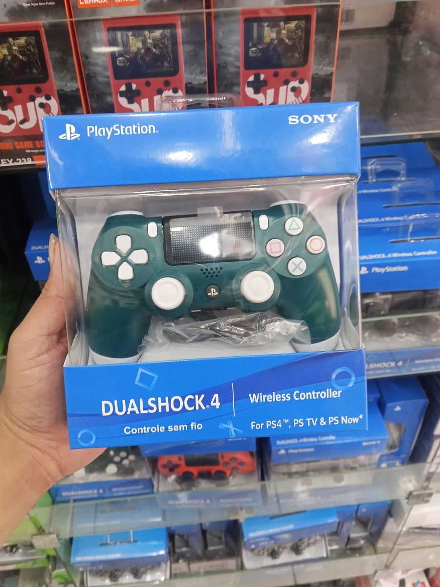 索尼 PlayStation DUALSHOCK 4 无线手柄 绿色 控制器