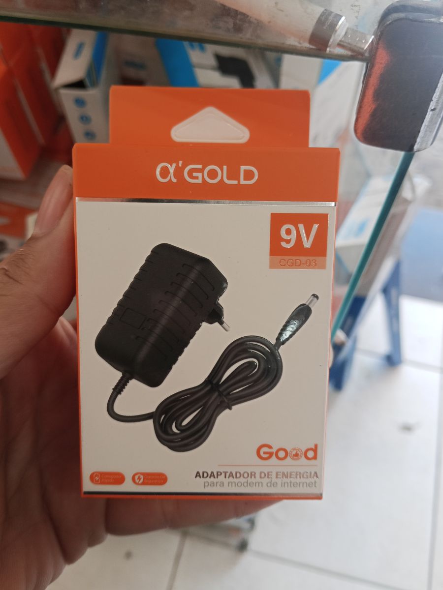 α'GOLD 9V 电源适配器 CGD-03，适用于互联网调制解调器