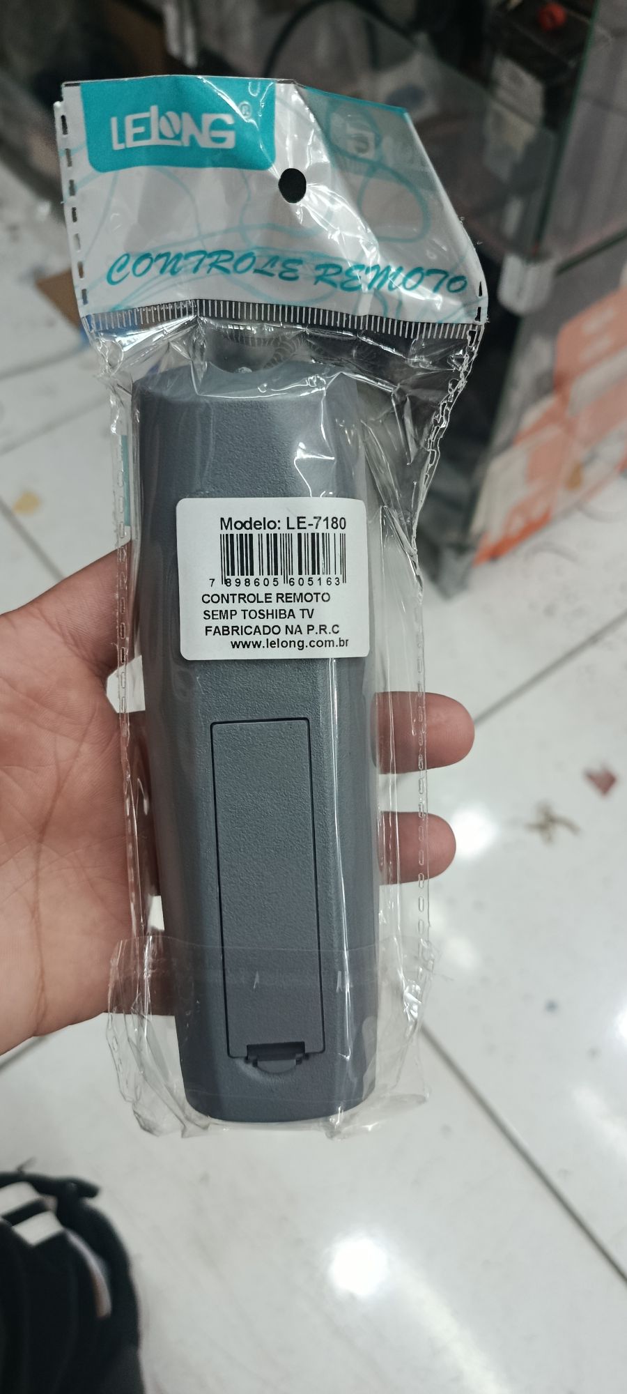 LE-7180 遥控器，适用于多种电视，简约设计，功能齐全