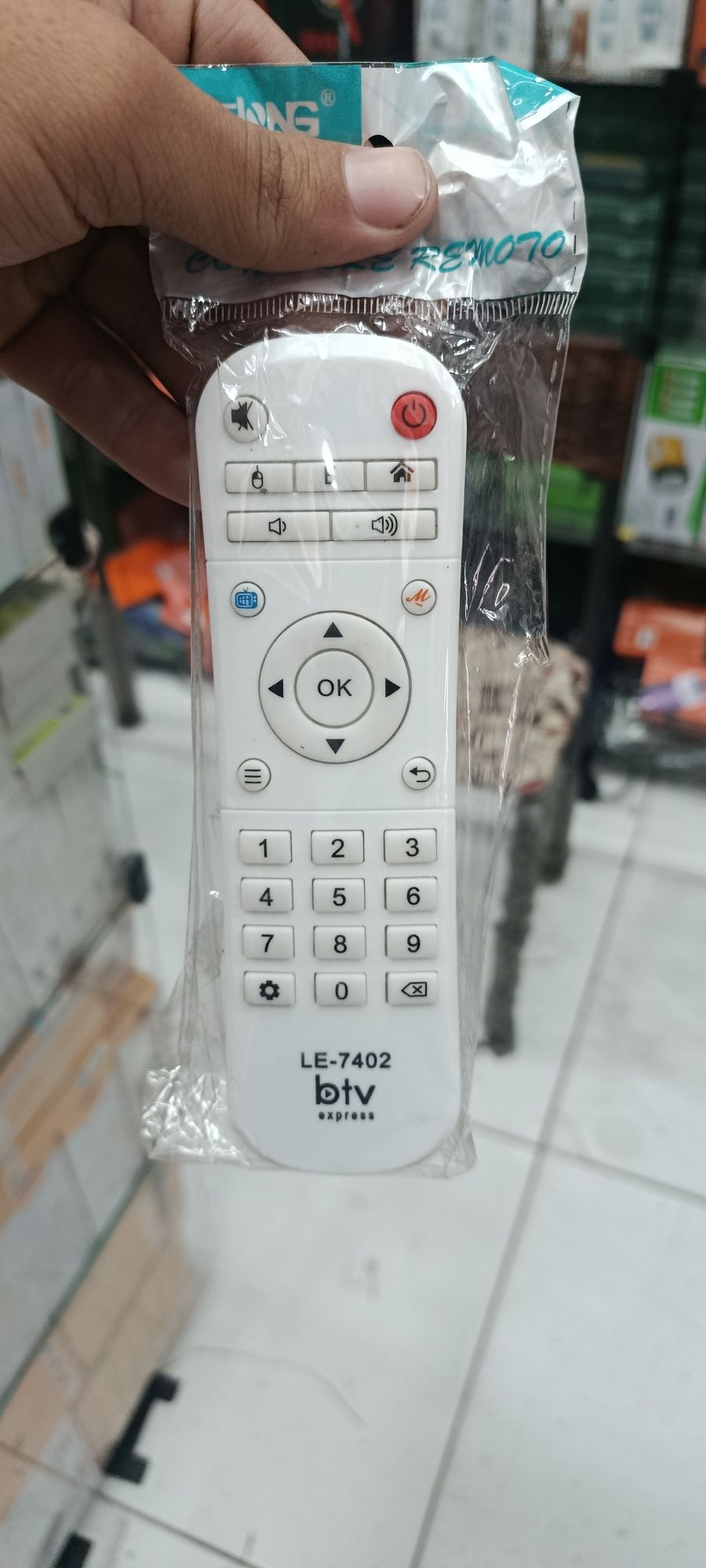 遥控器 LS-7506，黑色，适用于多种设备，便捷操作
