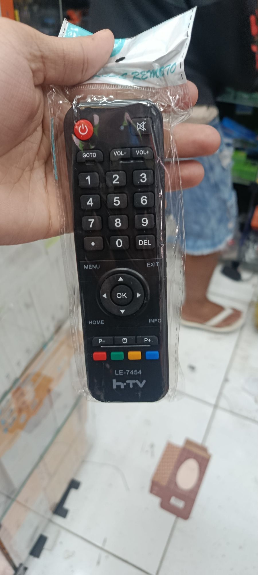 遥控器 LS-7506，黑色，适用于多种设备，便捷操作