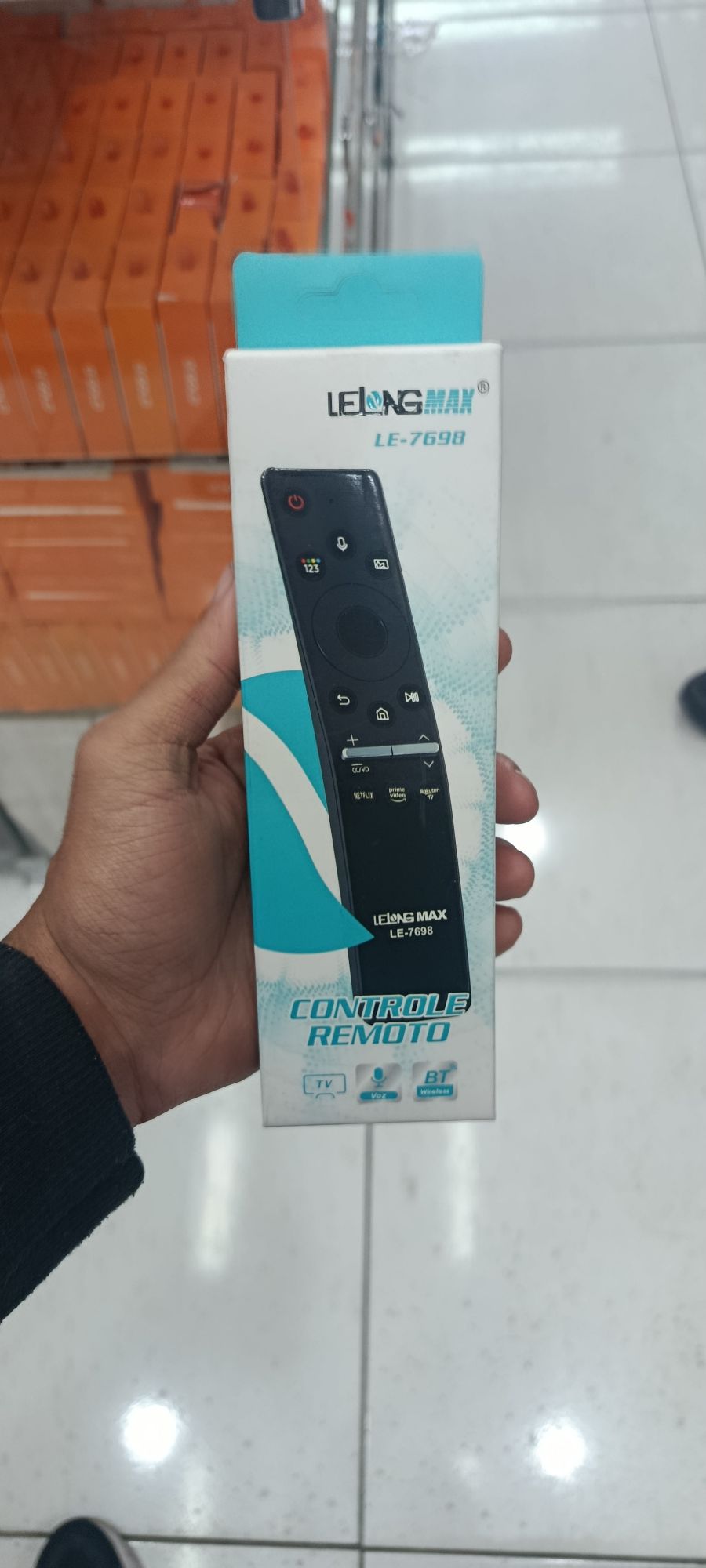 通用电视遥控器 Samsung，黑色，适用于多种品牌