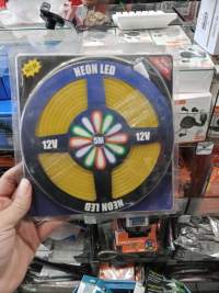 霓虹LED灯带 5米 12V 黄色