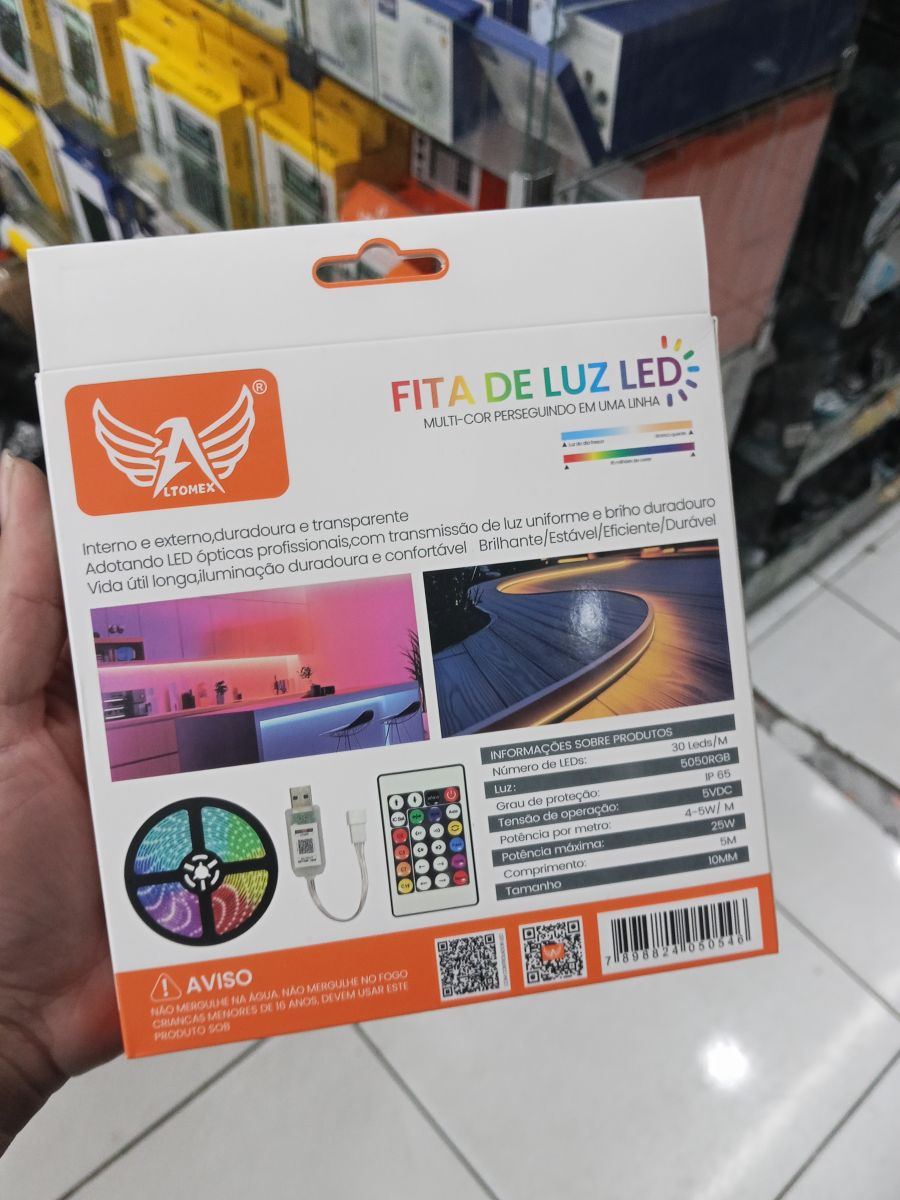 Atemea LED灯带 5米 RGB多色防水灯带