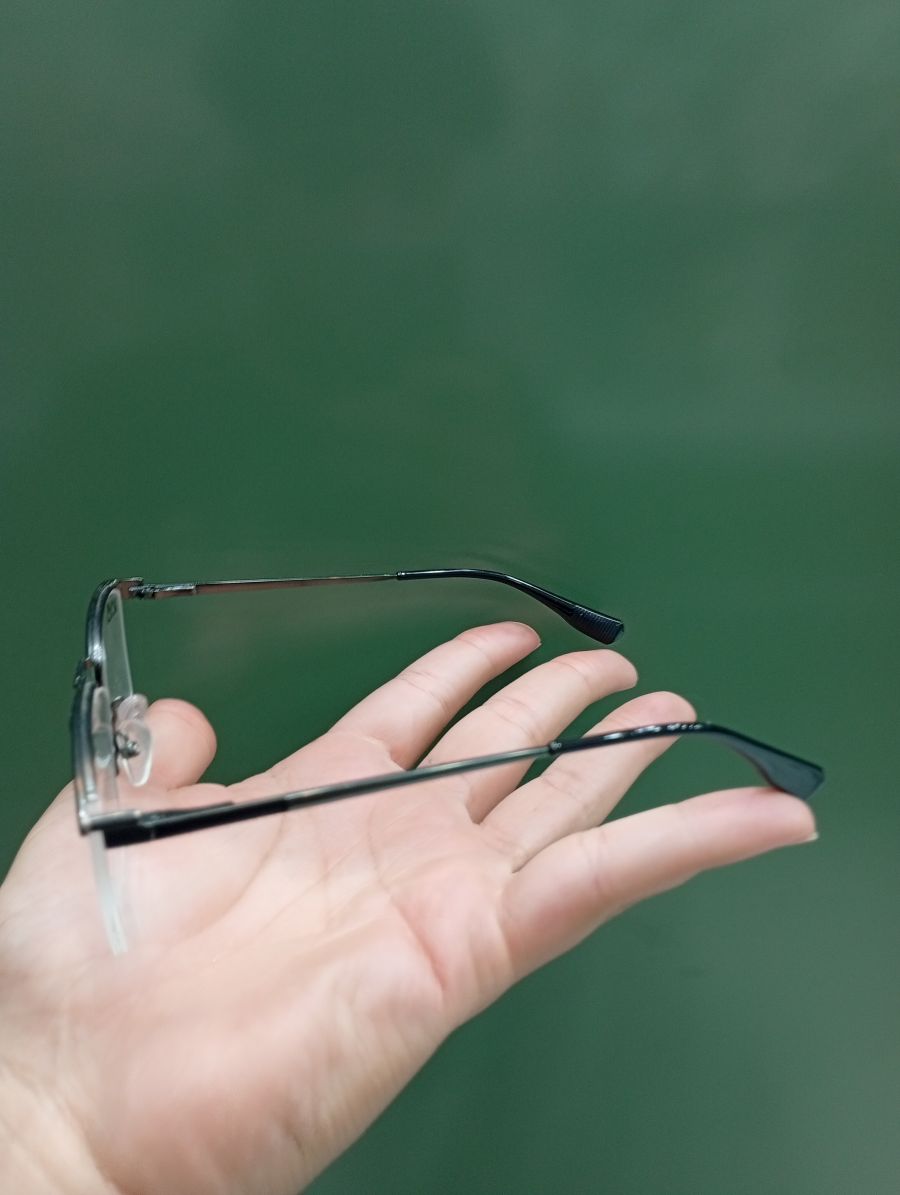 AXS品牌眼镜，金属框架，透明镜片，时尚男士眼镜