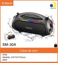 α'GOLD SM-30A 防水音响，40W，IPX6，适合户外使用