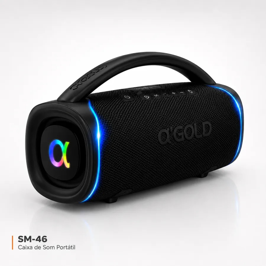 αGOLD PRO 蓝牙音箱 SM-46 300W 高音质 IPX6 防水 8小时续航