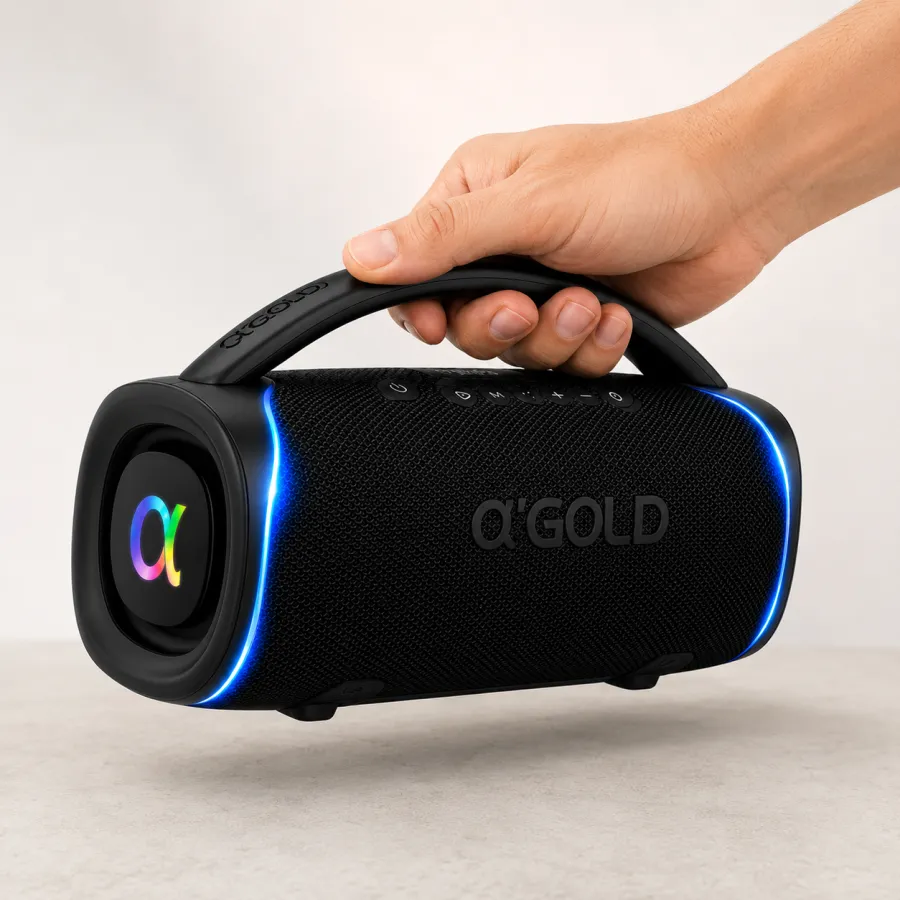 αGOLD PRO 蓝牙音箱 SM-46 300W 高音质 IPX6 防水 8小时续航