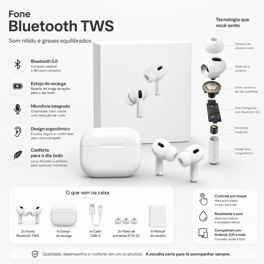 蓝牙耳机，苹果AirPods Pro，主动噪声取消，白色
