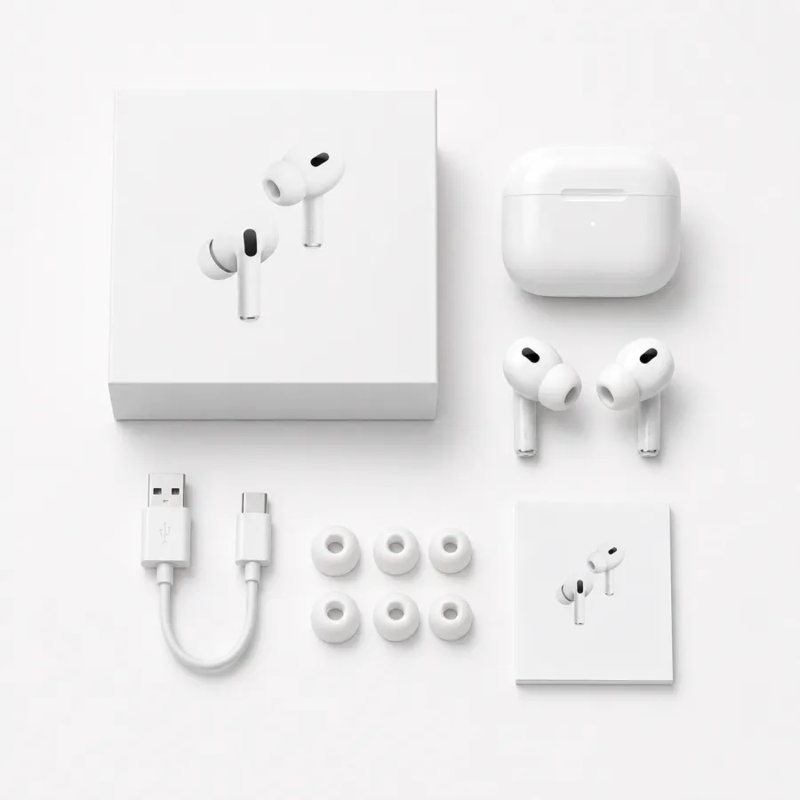 蓝牙耳机，苹果AirPods Pro，主动噪声取消，白色