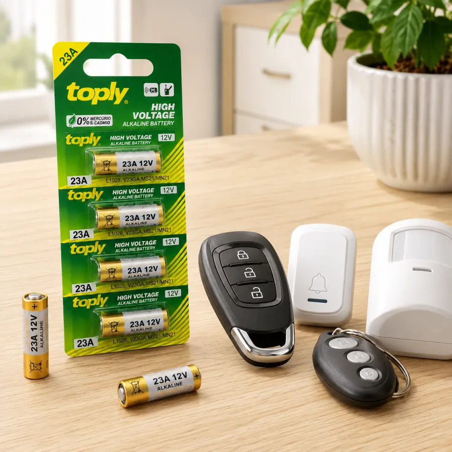 Toply 23A 12V 碱性电池 5粒装