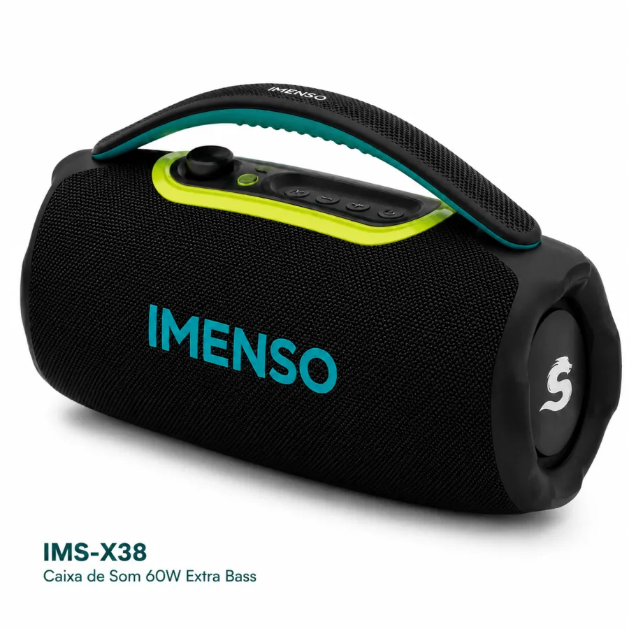 IMENSO 60W防水蓝牙音箱，型号IMS-X38，超重低音，便携式设计