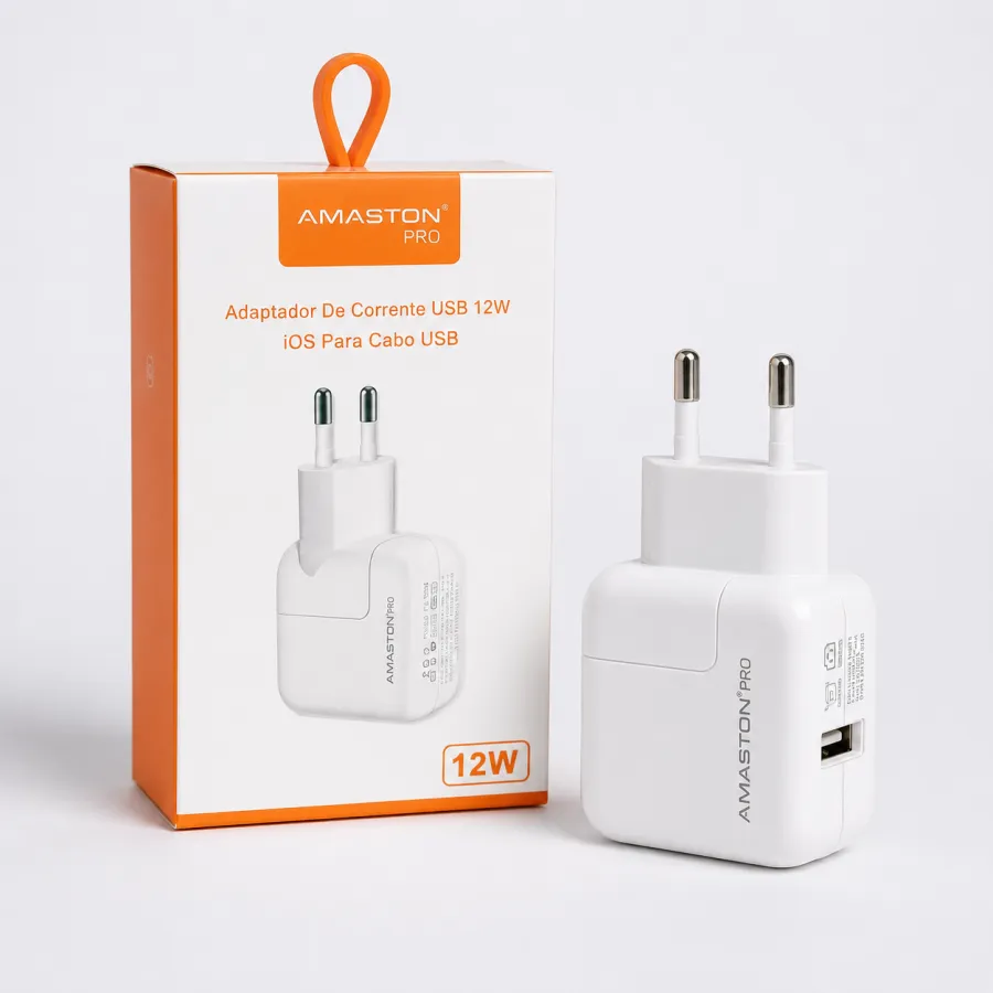 HMASTON 12W USB充电头，适用于iOS设备，便携设计，快速充电