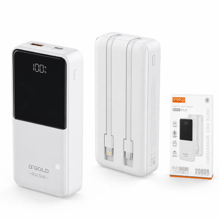 αGOLD BTE-41 USB-C 数据线 2000A 225W 快充