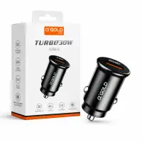 αGOLD车载充电器 Turbo 30W CJ04-4，快速充电，适用于多种设备