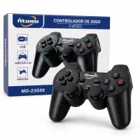 Atomo 无线游戏手柄 2.4GHz USB 震动控制器 MO-23G09
