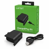 LUKTON无线游戏手柄充电套件，USB充电，适用于游戏控制器