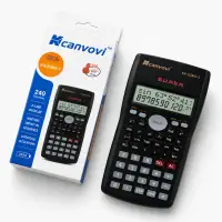 Kcanvoi KK-82MS-5 科学计算器 240种功能 双色显示