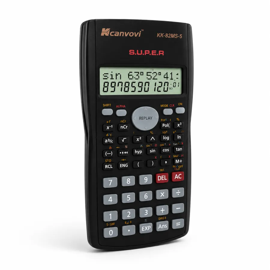 Kcanvoi KK-82MS-5 科学计算器 240种功能 双色显示