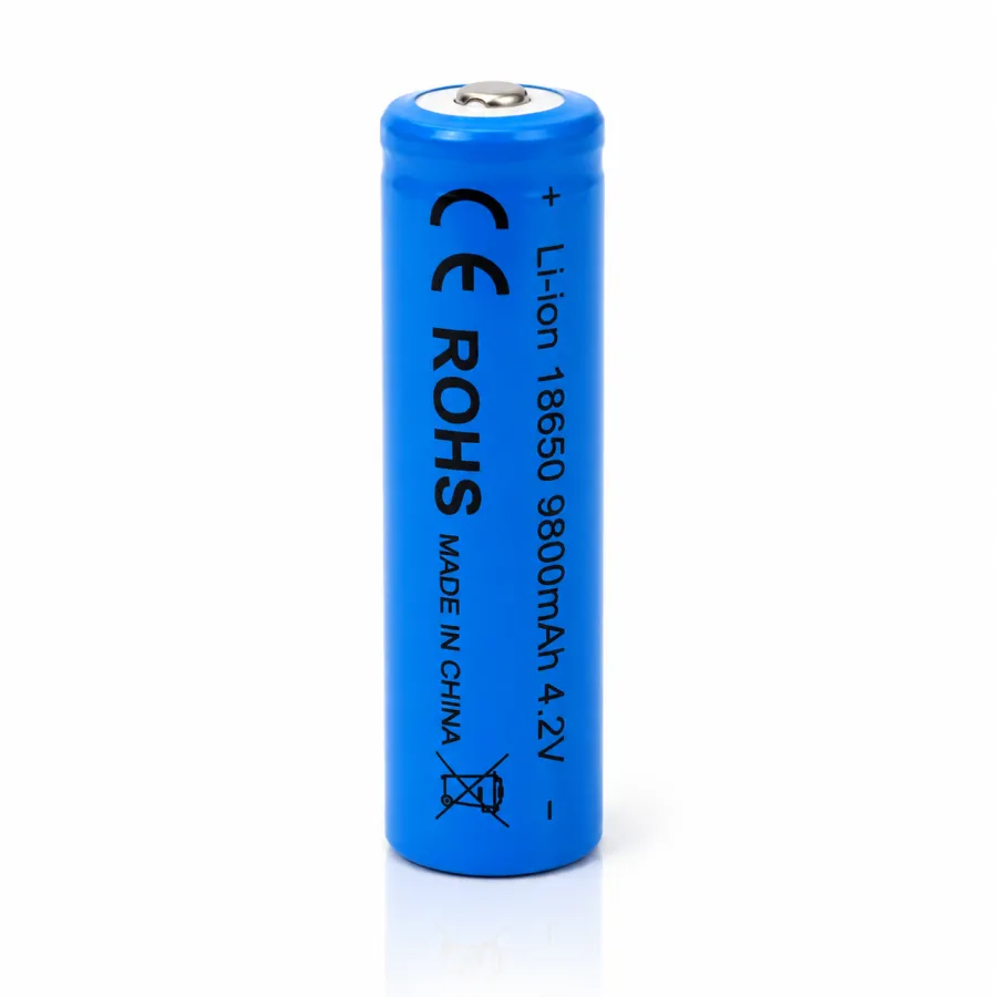 18650锂电池 9800mAh 3.7V 蓝色