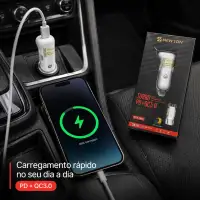 NEWION车载充电器 Turbo PD+QC3.0 适用于快速充电