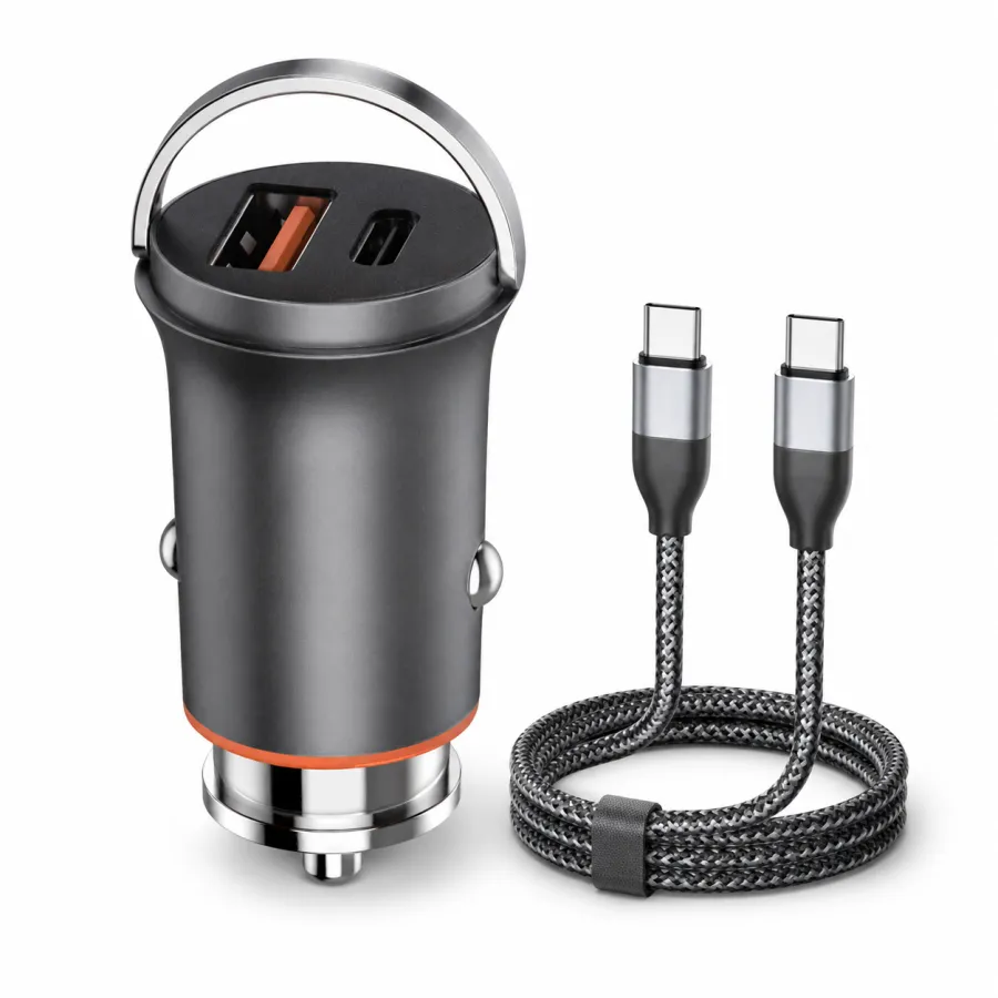 IMENSO 65W快充车载充电器，双接口，型号IMS-214C