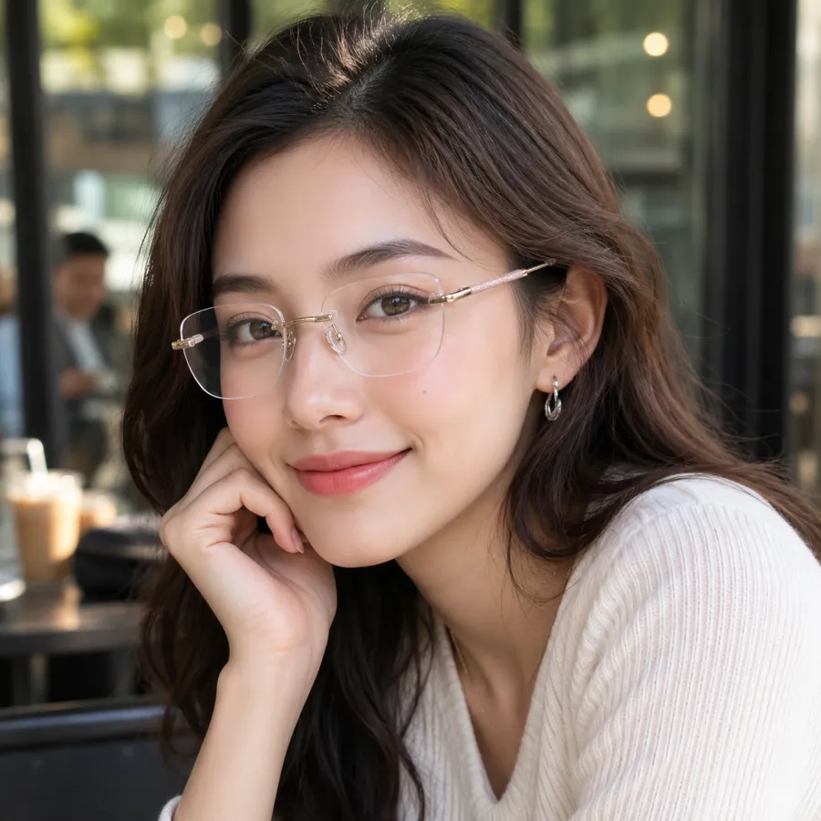 Ray-Ban 透明眼镜框，轻便时尚，适合日常佩戴