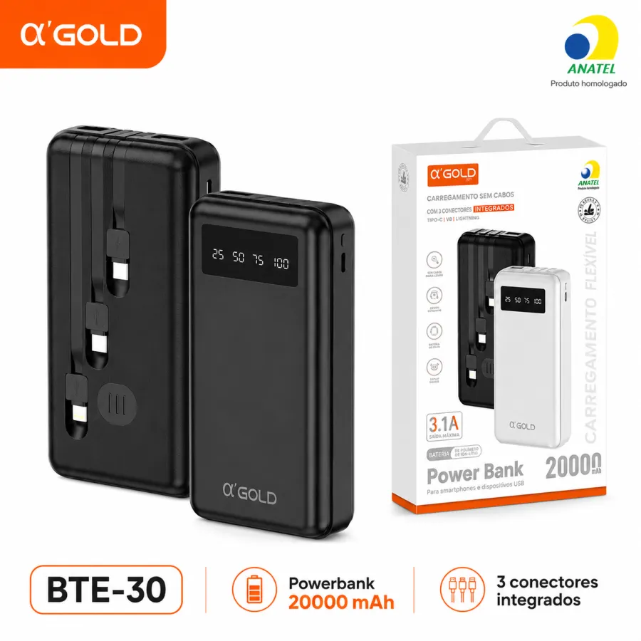 a Gold 充电宝BTE-30