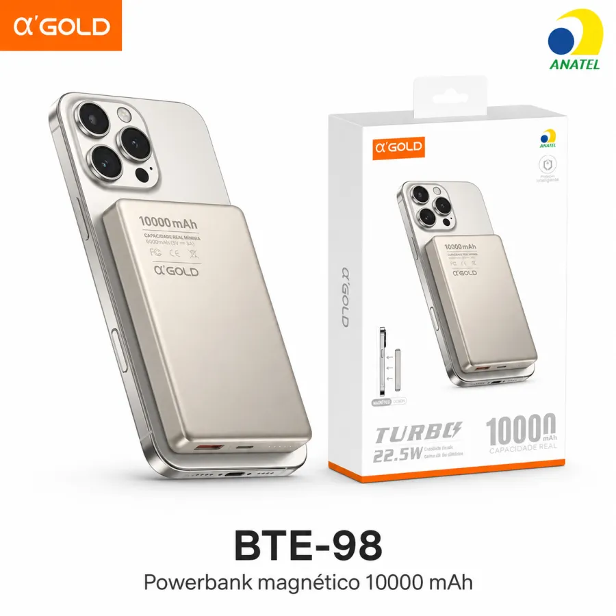 a Gold 充电宝 BTE-98